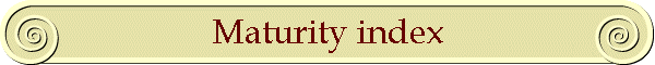 Maturity index